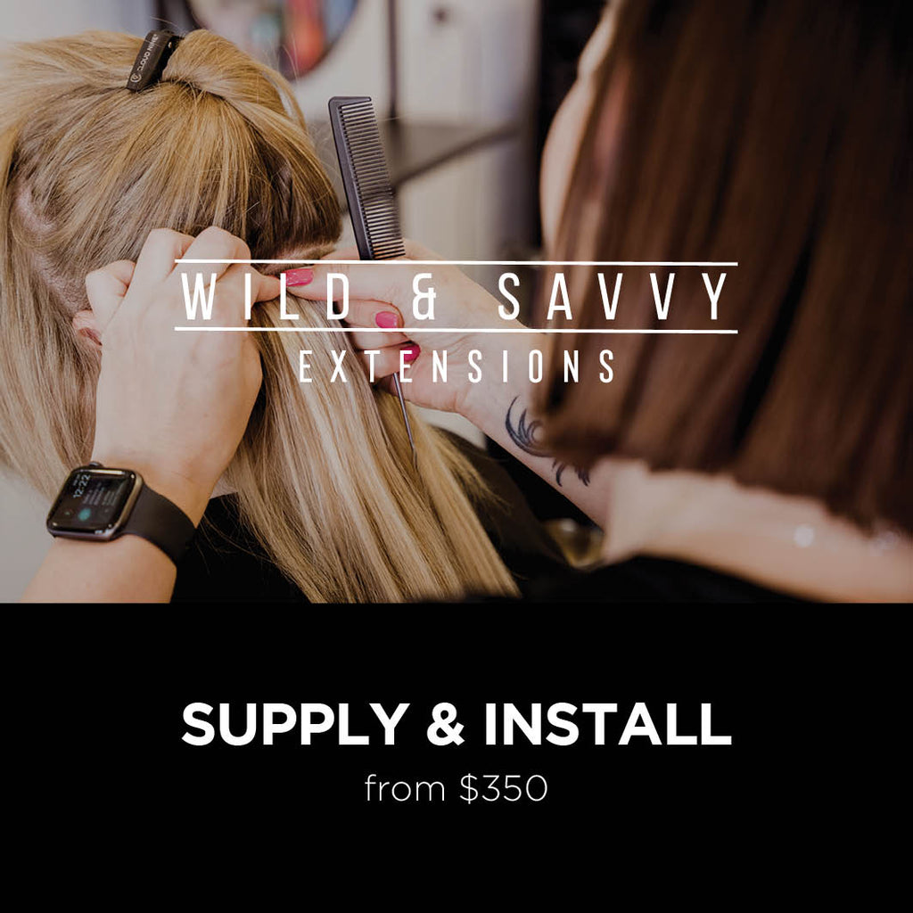 Wild and Savvy Hair Extensions Supply & Install